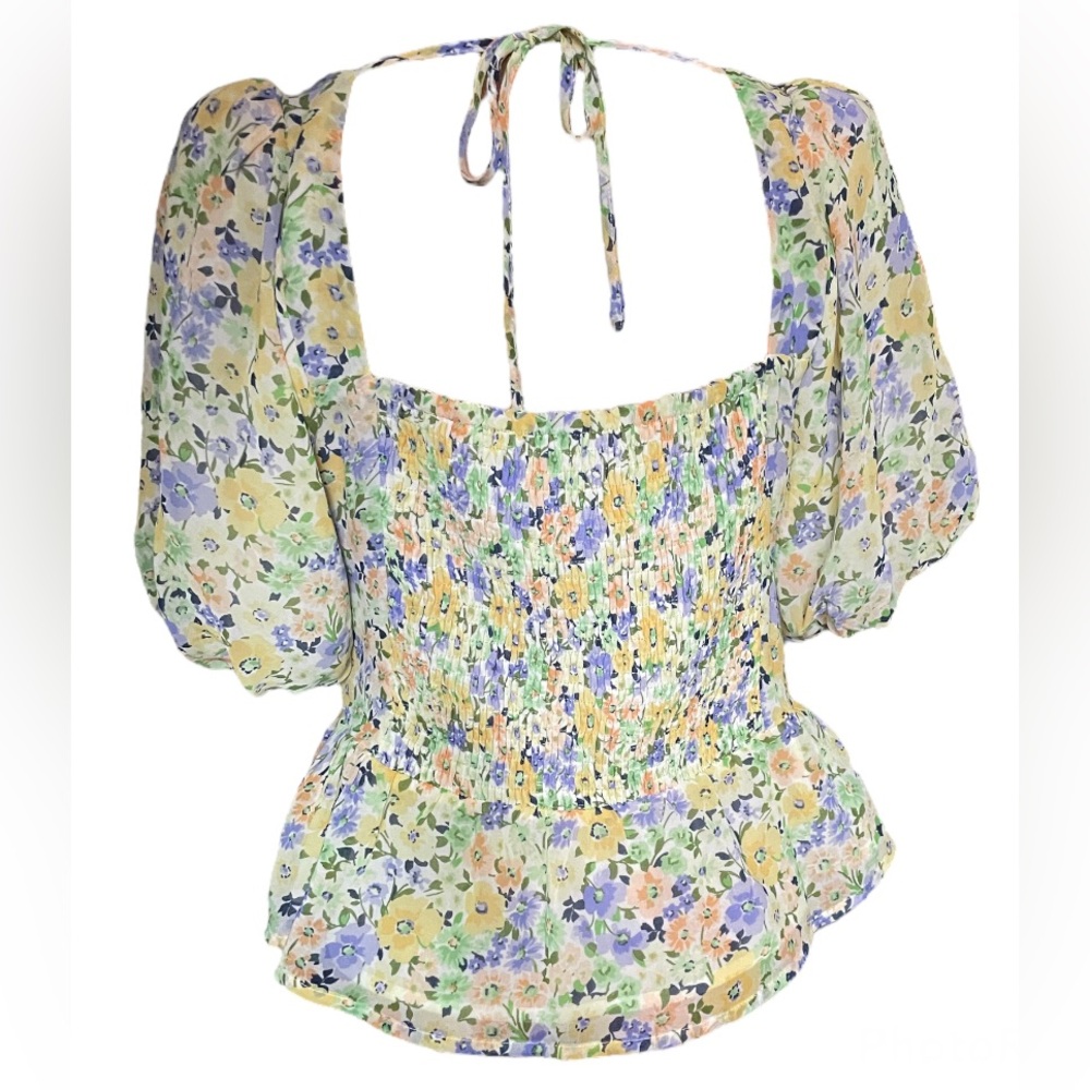 ASTR Clairemont Puff-Sleeve Top - Picture 9 of 12